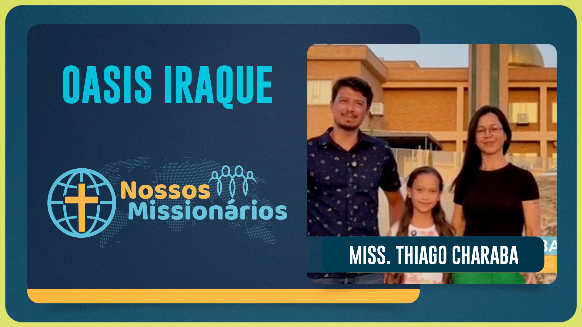 Missionário Thiago Charaba